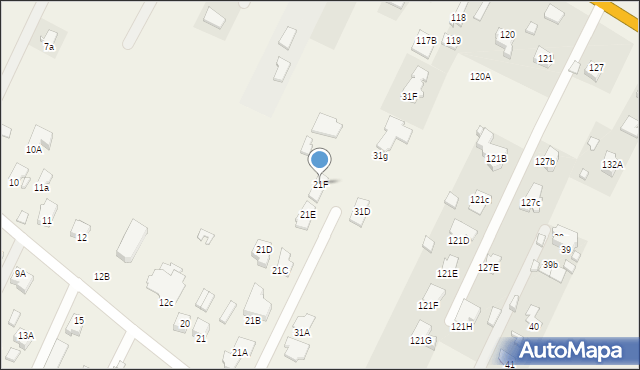 Kalinowice, Kalinowice, 21F, mapa Kalinowice