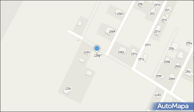 Kalinowice, Kalinowice, 229g, mapa Kalinowice