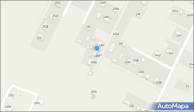 Kalinowice, Kalinowice, 248d, mapa Kalinowice