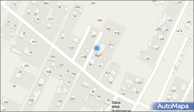 Kalinowice, Kalinowice, 56a, mapa Kalinowice