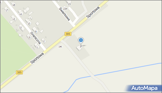 Kalinowice Górne, Kalinowice Górne, 1f, mapa Kalinowice Górne