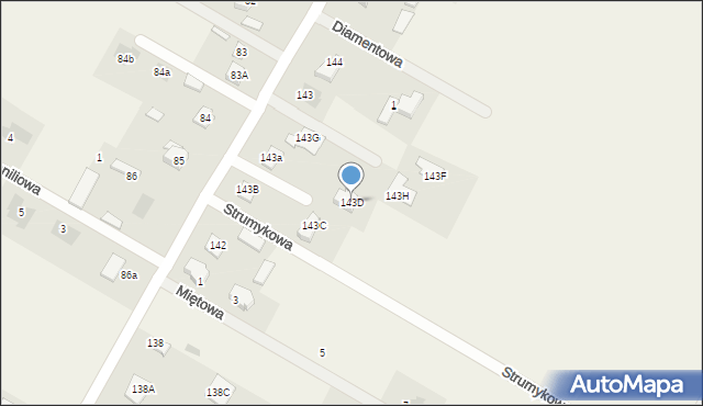 Kalinówka, Kalinówka, 143D, mapa Kalinówka