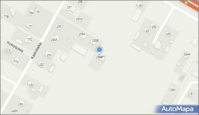 Kalinówka, Kalinówka, 154B, mapa Kalinówka