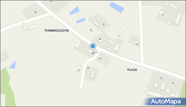 Kalinówka, Kalinówka, 48, mapa Kalinówka