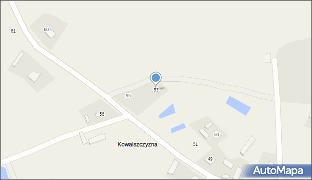 Kalinówka, Kalinówka, 53, mapa Kalinówka