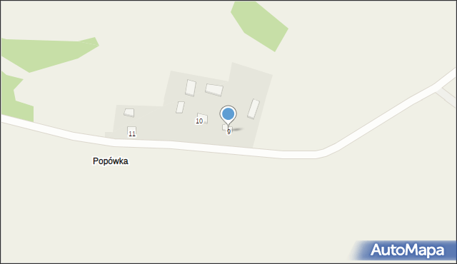 Kalinówka, Kalinówka, 9, mapa Kalinówka