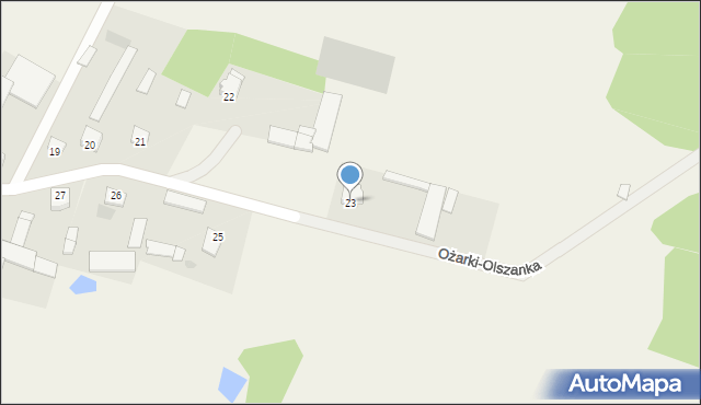 Kalinówka-Basie, Kalinówka-Basie, 23, mapa Kalinówka-Basie