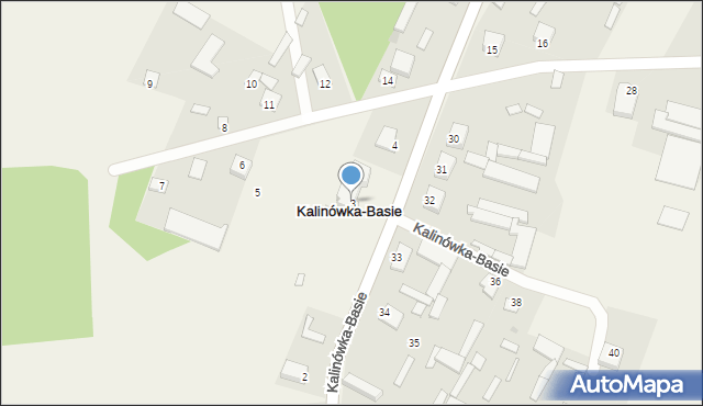 Kalinówka-Basie, Kalinówka-Basie, 3, mapa Kalinówka-Basie