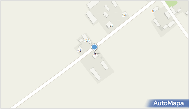 Kalinówka Królewska, Kalinówka Królewska, 43, mapa Kalinówka Królewska