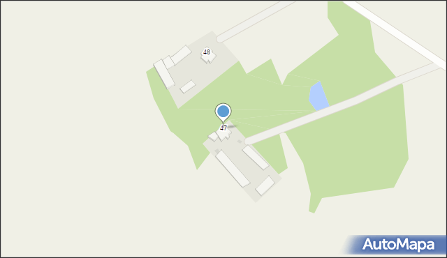 Kalinówka Królewska, Kalinówka Królewska, 47, mapa Kalinówka Królewska