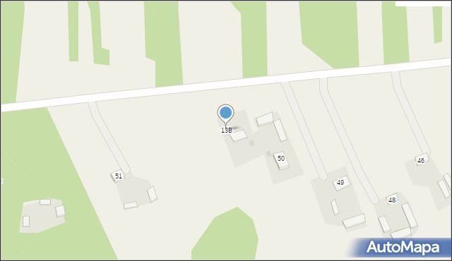 Kalinowo, Kalinowo, 13B, mapa Kalinowo