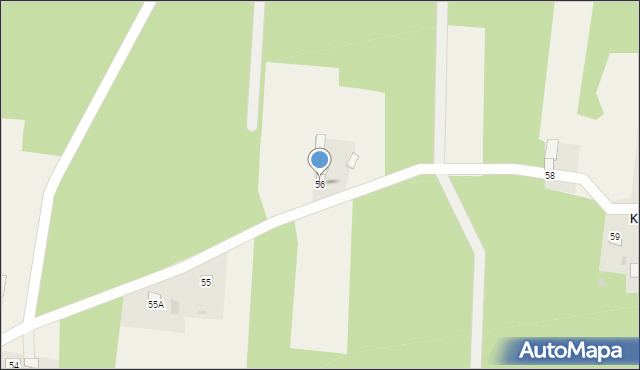 Kalinowo, Kalinowo, 56, mapa Kalinowo