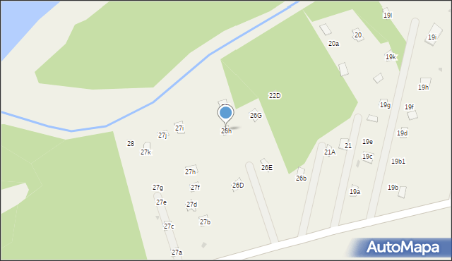 Kalinowo, Kalinowo, 26h, mapa Kalinowo