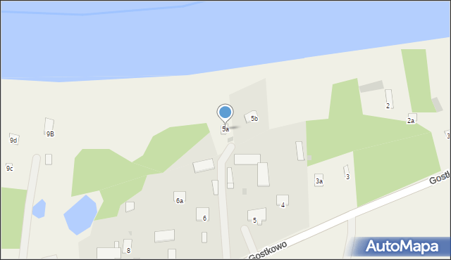 Kalinowo, Kalinowo, 5a, mapa Kalinowo