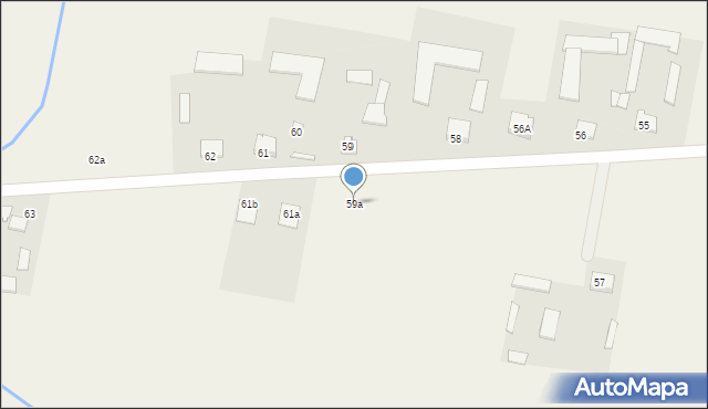 Kalinowo, Kalinowo, 59a, mapa Kalinowo