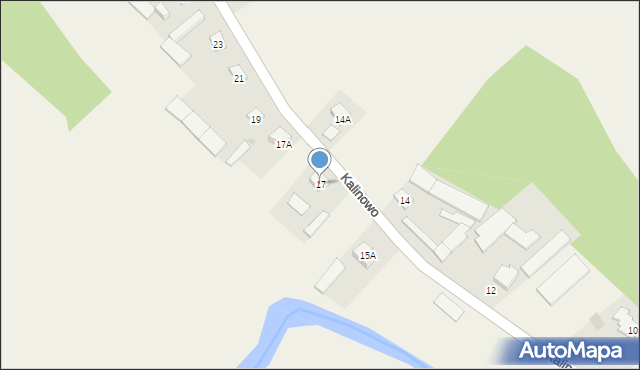 Kalinowo, Kalinowo, 17, mapa Kalinowo