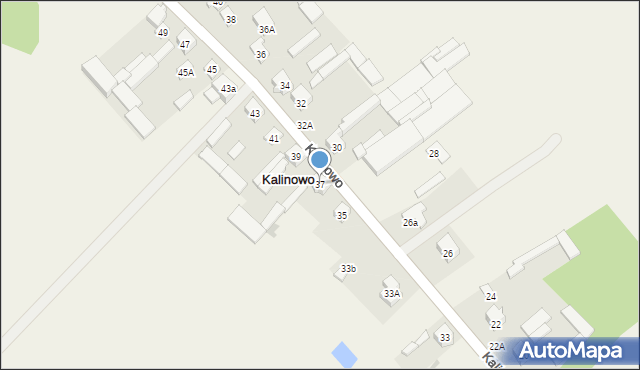 Kalinowo, Kalinowo, 37, mapa Kalinowo