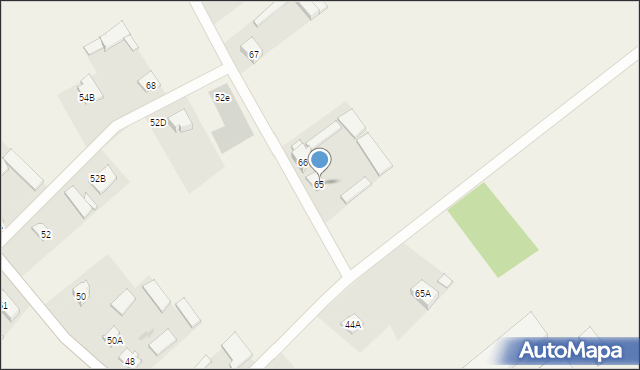 Kalinowo, Kalinowo, 65, mapa Kalinowo