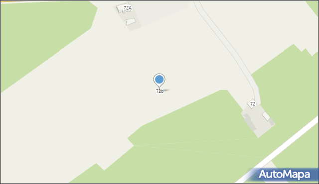 Kalinowo, Kalinowo, 72b, mapa Kalinowo