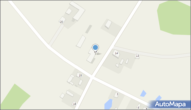 Kalinowy Dół, Kalinowy Dół, 25, mapa Kalinowy Dół