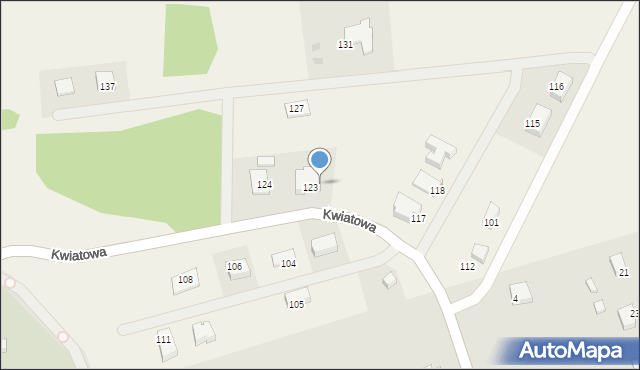 Kaliska, Kaliska, 122, mapa Kaliska