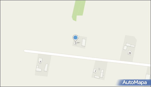 Kaliska-Parcele, Kaliska-Parcele, 3, mapa Kaliska-Parcele