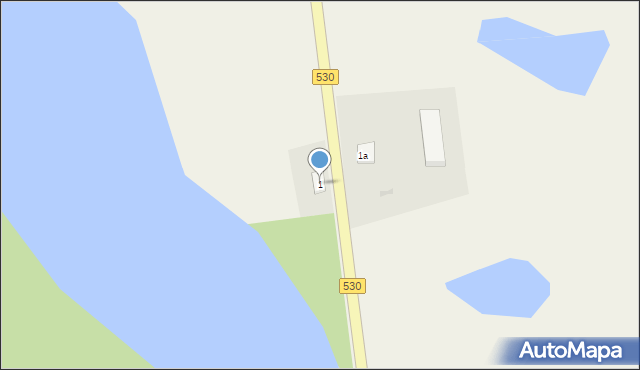 Kalisty, Kalisty, 1, mapa Kalisty