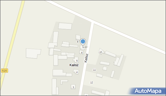 Kalisz, Kalisz, 7, mapa Kalisza