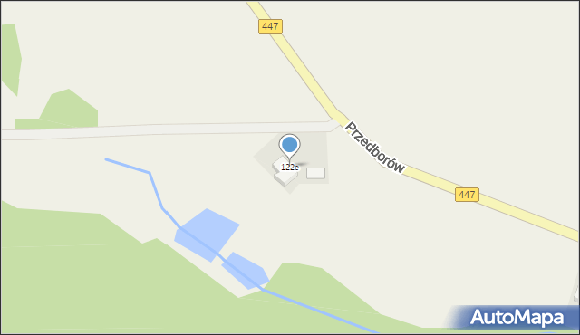 Kaliszkowice Kaliskie, Kaliszkowice Kaliskie, 122e, mapa Kaliszkowice Kaliskie