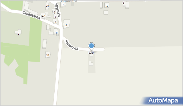 Kaliszkowice Kaliskie, Kaliszkowice Kaliskie, 122f, mapa Kaliszkowice Kaliskie