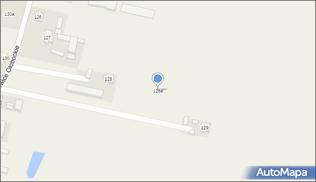 Kaliszkowice Ołobockie, Kaliszkowice Ołobockie, 128a, mapa Kaliszkowice Ołobockie