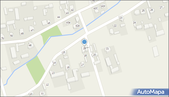 Kaliszkowice Ołobockie, Kaliszkowice Ołobockie, 19, mapa Kaliszkowice Ołobockie