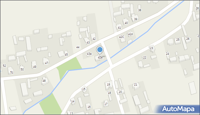 Kaliszkowice Ołobockie, Kaliszkowice Ołobockie, 42a, mapa Kaliszkowice Ołobockie