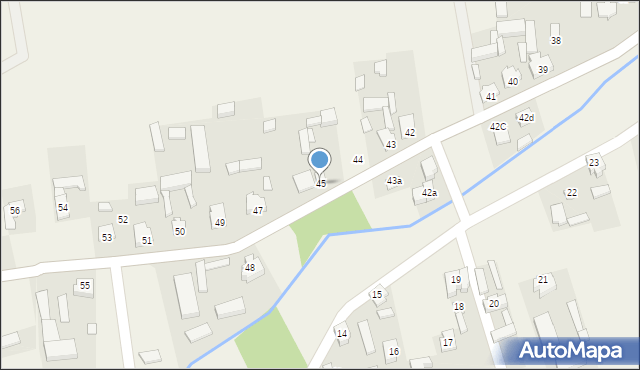 Kaliszkowice Ołobockie, Kaliszkowice Ołobockie, 45, mapa Kaliszkowice Ołobockie