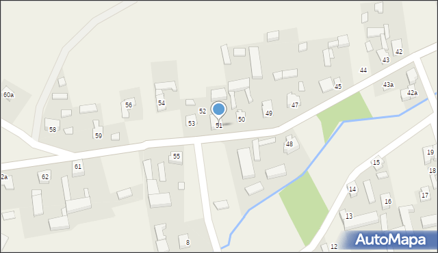 Kaliszkowice Ołobockie, Kaliszkowice Ołobockie, 51, mapa Kaliszkowice Ołobockie