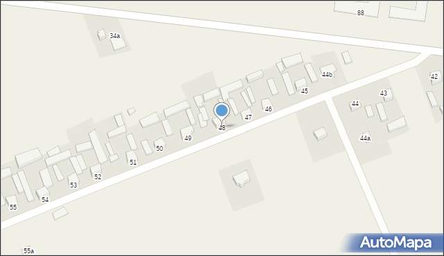 Kałków, Kałków, 48, mapa Kałków