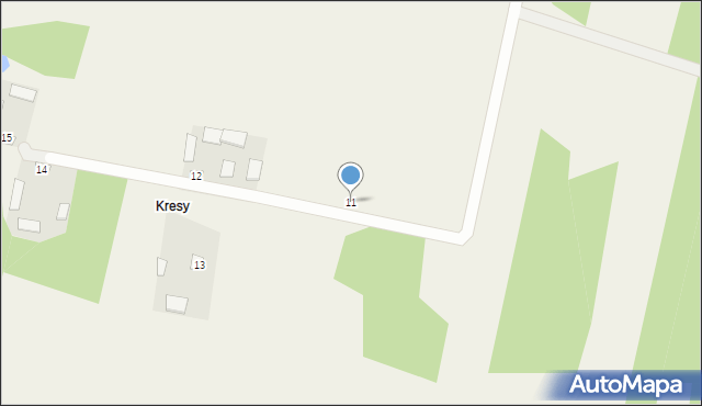 Kałków, Kałków, 11, mapa Kałków