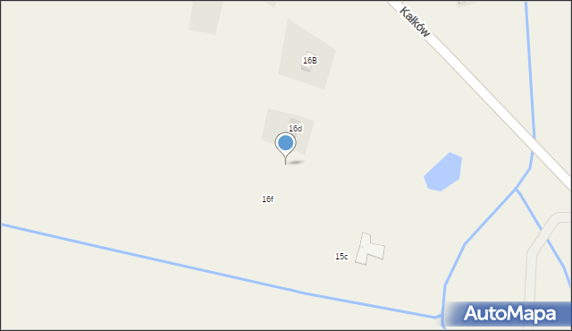 Kałków, Kałków, 16e, mapa Kałków