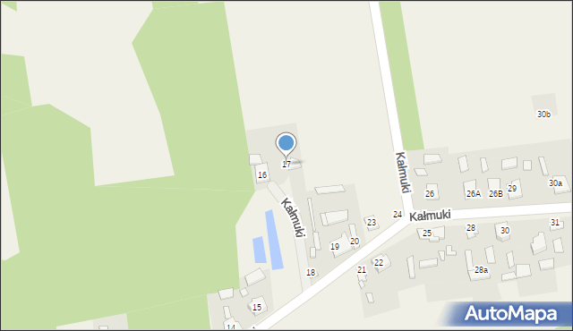 Kałmuki, Kałmuki, 17, mapa Kałmuki