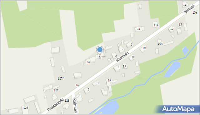 Kałmuki, Kałmuki, 2c, mapa Kałmuki