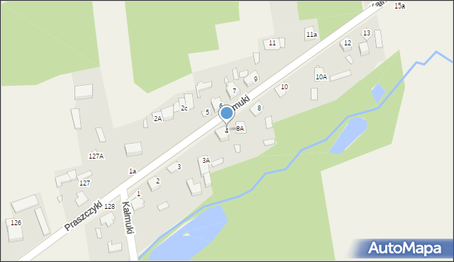 Kałmuki, Kałmuki, 4, mapa Kałmuki