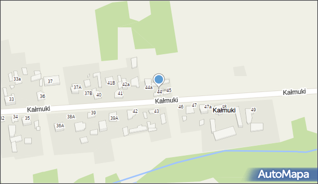 Kałmuki, Kałmuki, 44, mapa Kałmuki