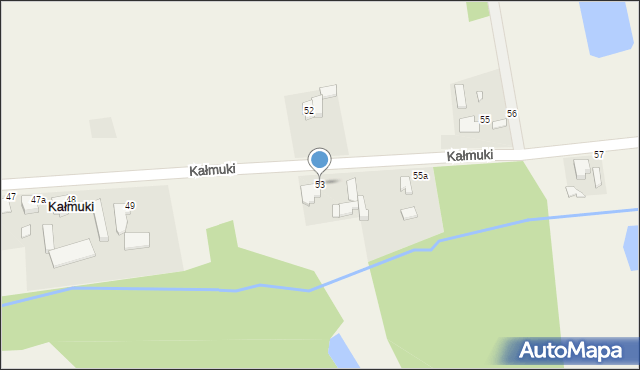 Kałmuki, Kałmuki, 53, mapa Kałmuki