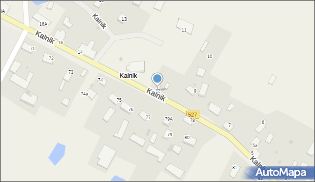 Kalnik, Kalnik, 12, mapa Kalnik