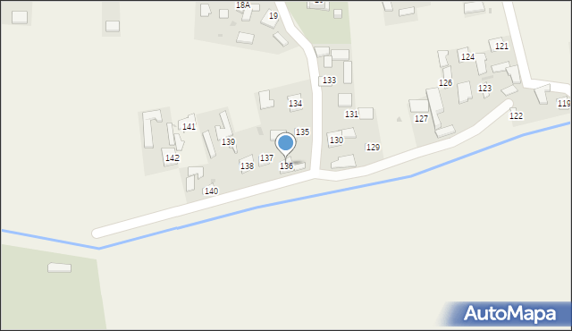 Kalników, Kalników, 136, mapa Kalników