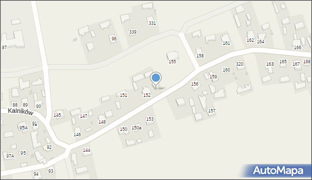 Kalników, Kalników, 154, mapa Kalników