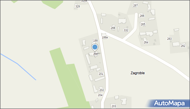 Kalników, Kalników, 200, mapa Kalników