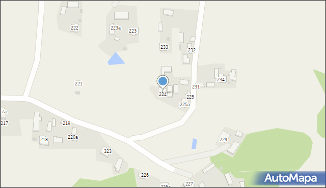 Kalników, Kalników, 224, mapa Kalników