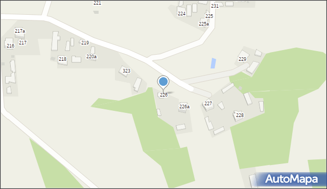 Kalników, Kalników, 226, mapa Kalników