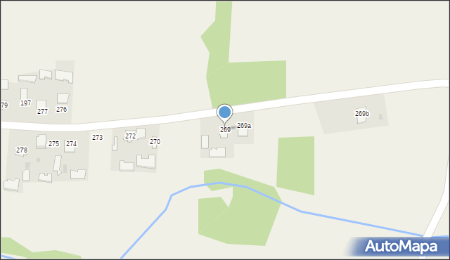 Kalników, Kalników, 269, mapa Kalników